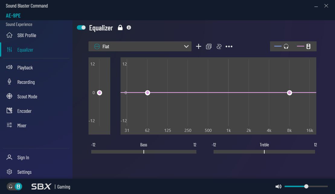 Support.Creative.Com - Sound Blaster AE-9PE: Sound Blaster Command