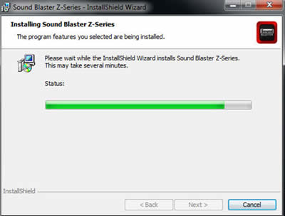Support.Creative.Com - How to install Sound Blaster ZxR under Windows