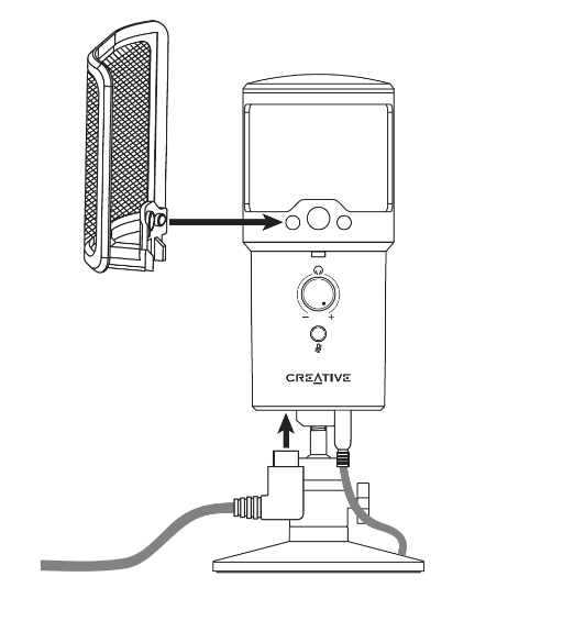 Support.Creative.Com - Creative Live Mic M3: Product Parts